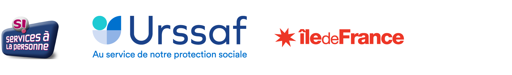 Bannière : Service à la personne - URSSAF - Région Île de France